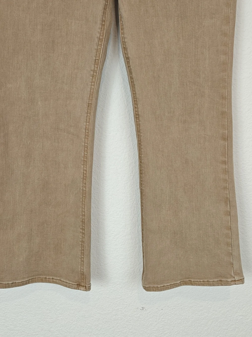 Pistola “Lennon” Mink Snow Cropped Jeans – Neutral Chic High Rise Denim Size 28 - Picture 7 of 16